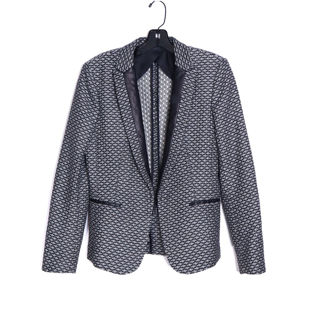 Rag & Bone Lorimer Jacquared Tuxedo Blazer Black … - image 2